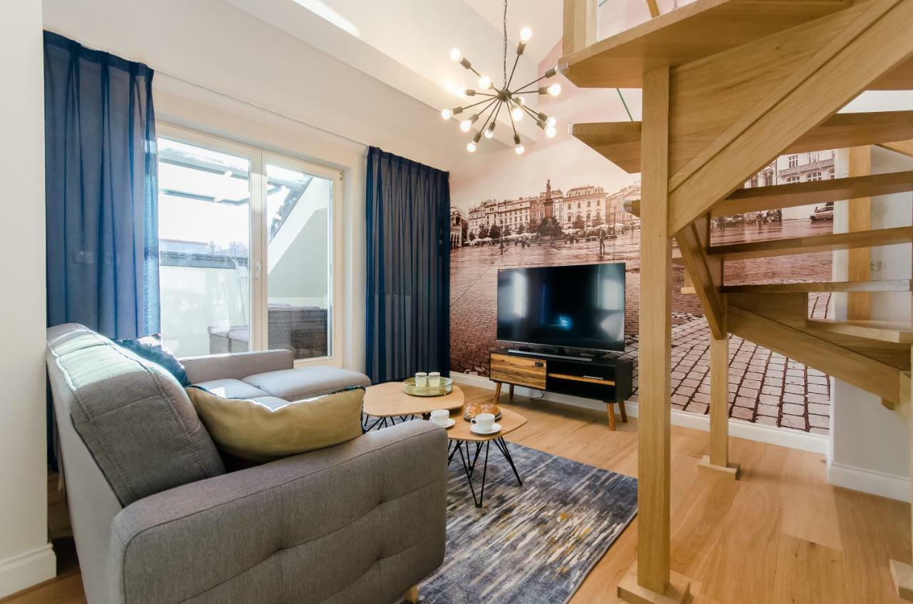 Kazimierz Penthouse With Private Terrace Apartment Красков Екстериор снимка