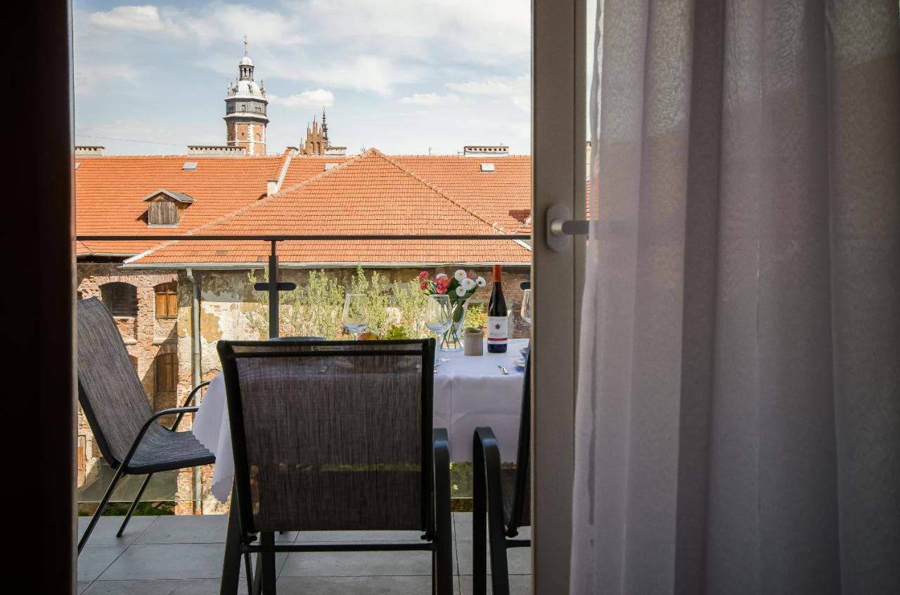 Kazimierz Penthouse With Private Terrace Apartment Красков Екстериор снимка